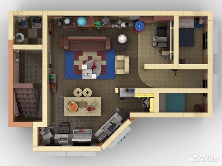 Инструкция Lego 21319 10292 21302