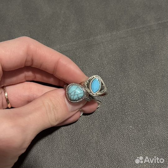 Винтажные кольца комплект