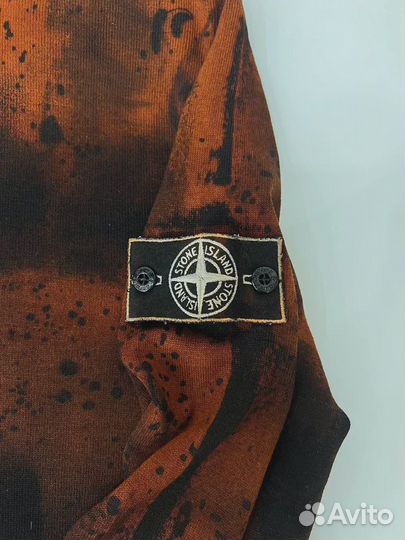 Джемпер Stone Island Hand Painted Crewneck Sweater