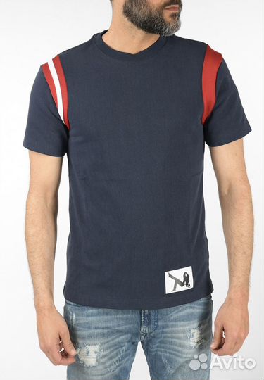 Calvin klein 205W39NYC Stripe Detail Jersey Tee