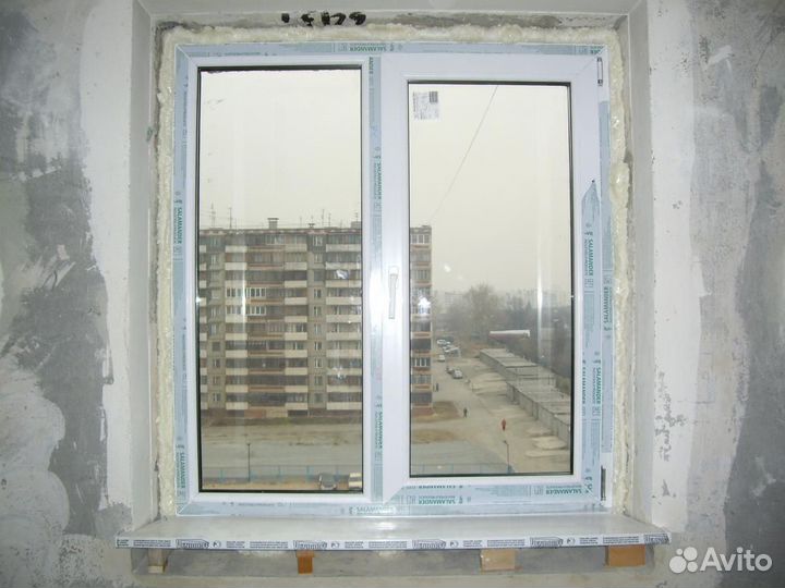 Окно пластиковое на заказ в рассрочку