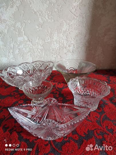 Вазы, конфетницы,салатницы СССР