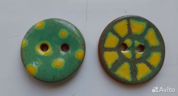 Керамические пуговицы