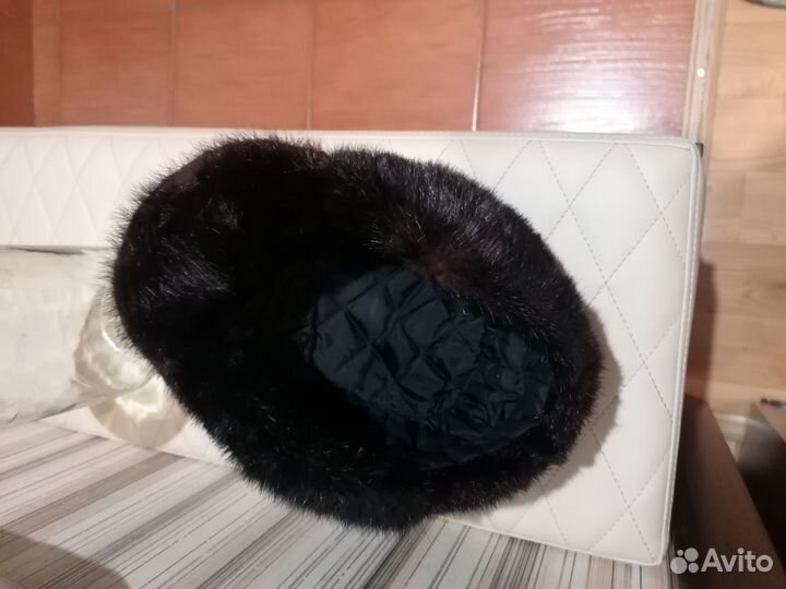 Шапка норковая женская