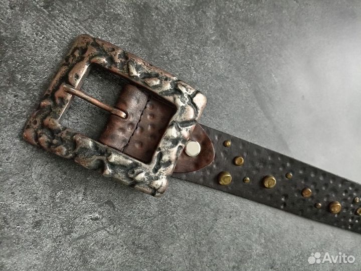 Ремень женский натуральная кожа широкий