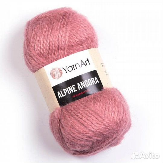 YarnArt Alpine Angora. Зимняя пряжа, шерсть 20%