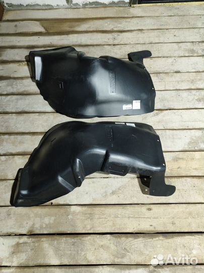 Защита колесных арок niva