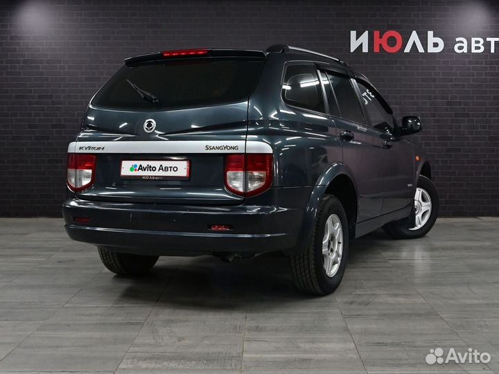 SsangYong Kyron 2.0 МТ, 2006, 212 950 км