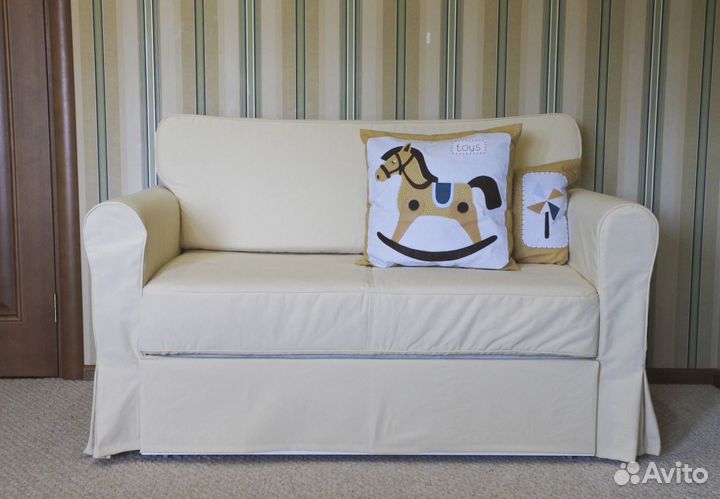 Чехол для Диван Хагалунд(икеа). Слоновая кость