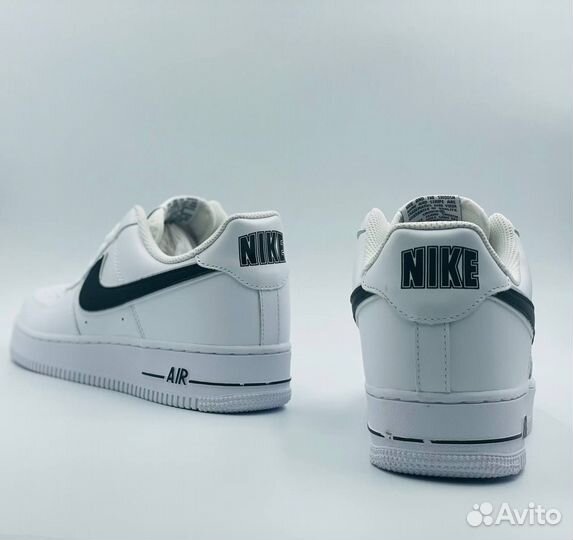 Кроссовки nike AIR force, white AND black