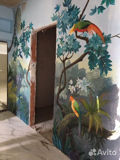 Художественная роспись стен