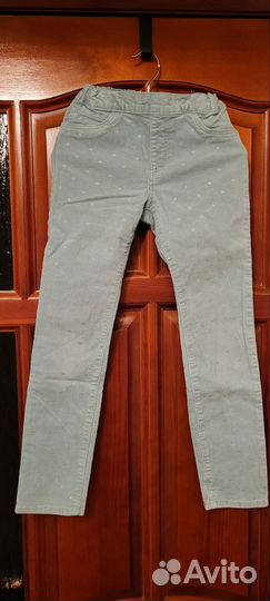 Брюки вельветовые 128 H&M