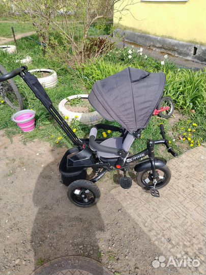 Детский трехколесный велосипед бу