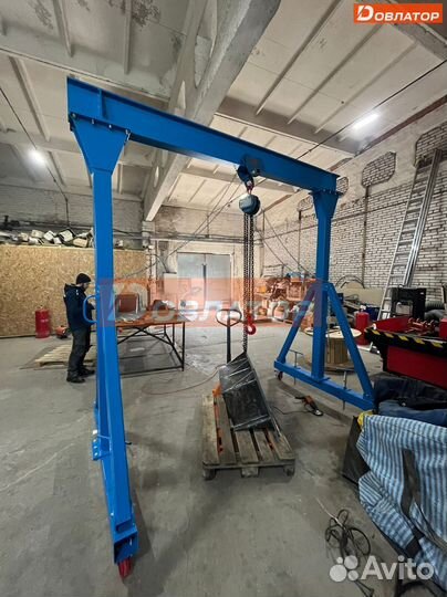 Кран козловой мпу передвижной усиленный