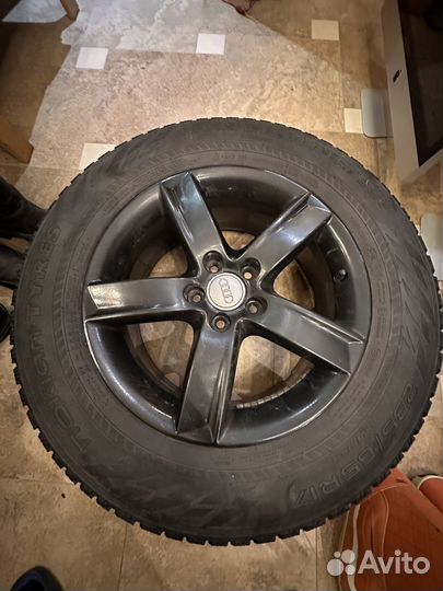R17 audi q5 колеса липучка