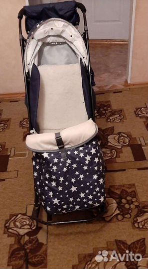 Коляска санки