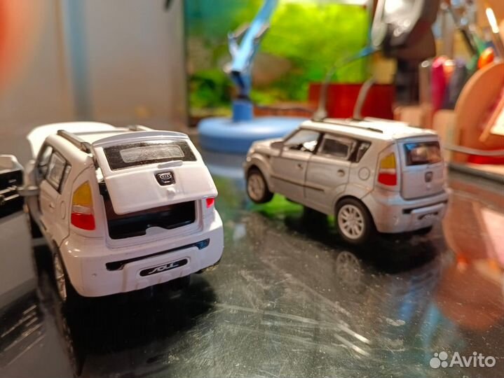 Модель автомобиля Kia Soul. Масштаб 1/43