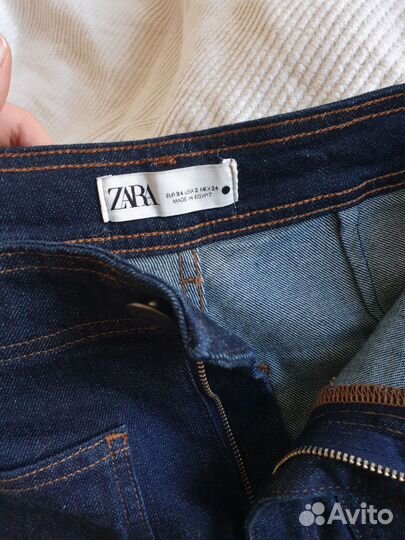 Джинсы zara 34