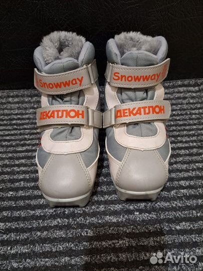 Ботинки для беговых лыж Nnn,Детские Decathlon