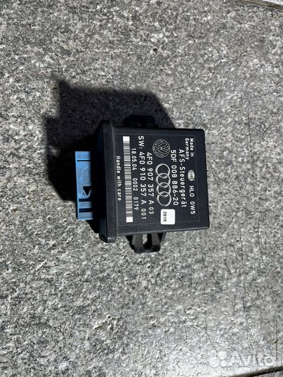 Блок управления светом фар ауди а6 с6