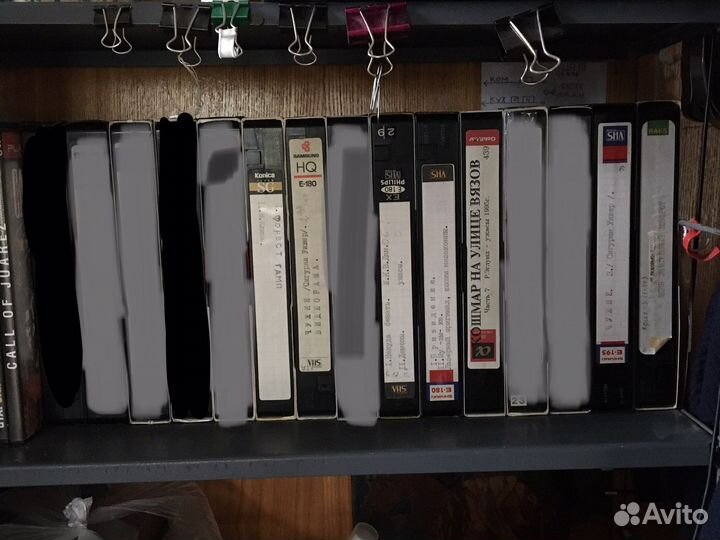 Видеокассеты vhs ужасы мультики