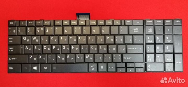 Клавиатура для ноутбука Toshiba Sattelitte C850, L