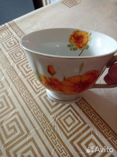 Японский чайно-кофейный сервиз новый