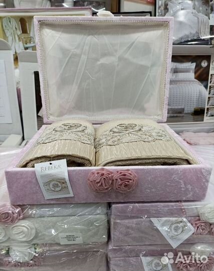 Махровые полотенца Турция 50/90, 70/140 - 2 шт