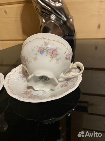 Кофейный сервиз «смородина», чайные пары Weimar