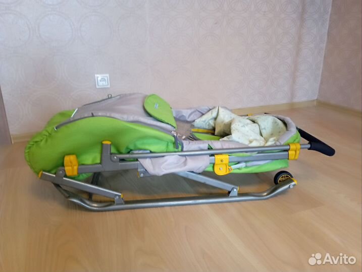 Детские санки коляска бу