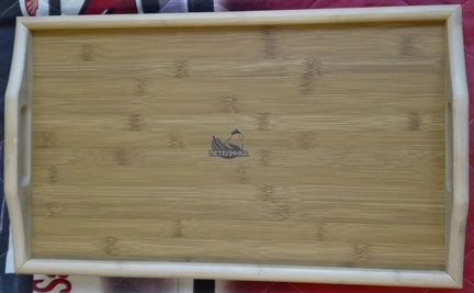 Новый поднос-столик для завтрака складной 50х30 см