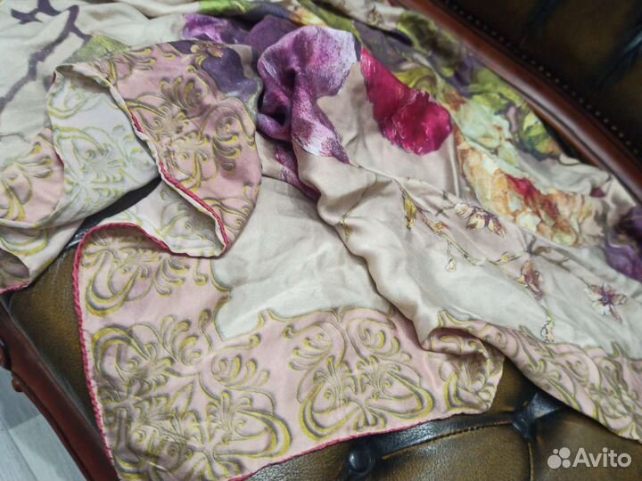 Платок 95см из китайского шелка оригинал