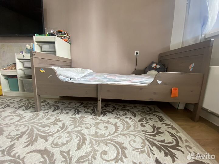 Детская кровать IKEA Лексвик