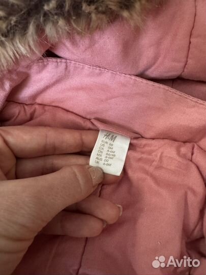 Комбинезон демисезонный h&m 68р
