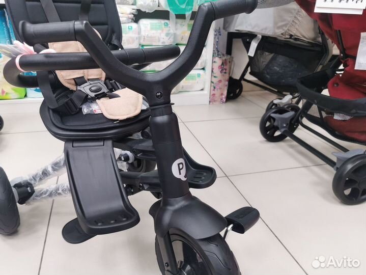 Складной трехколесный велосипед Qplay