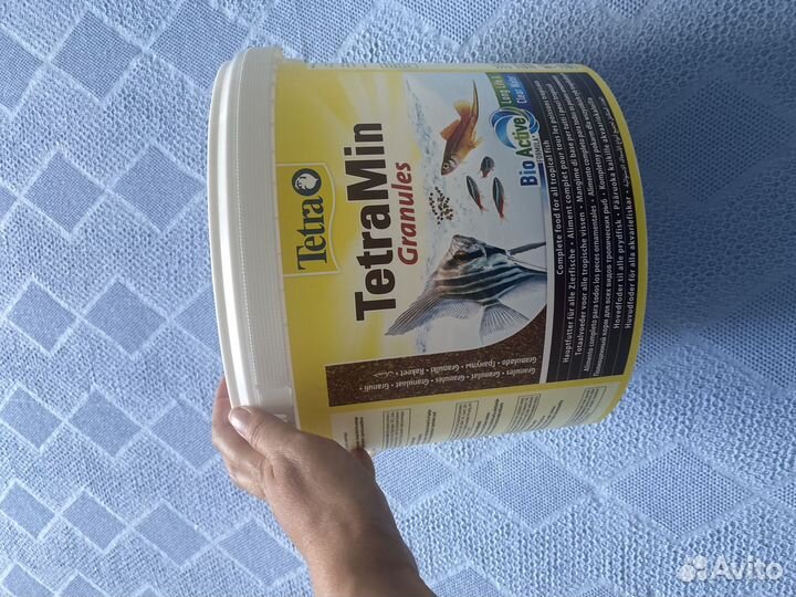 Корм tetra min в гранулах