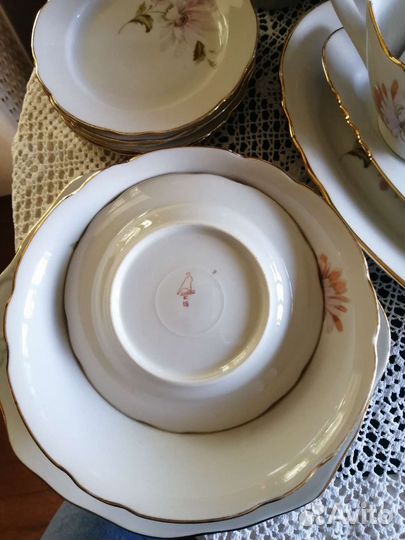 Столовый сервиз фарфор СССР