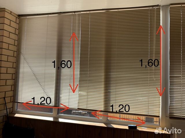 Жалюзи алюминиевые «бронза»