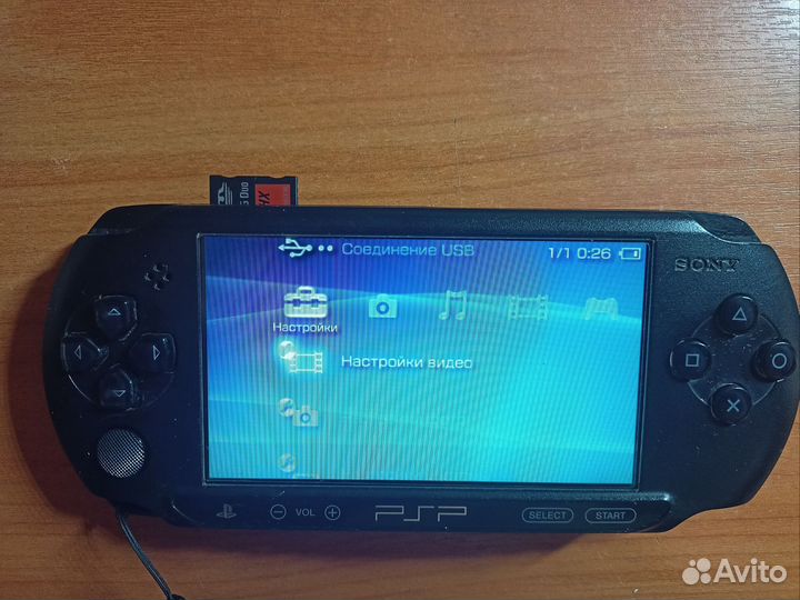 Sony psp e 1008 прошитая