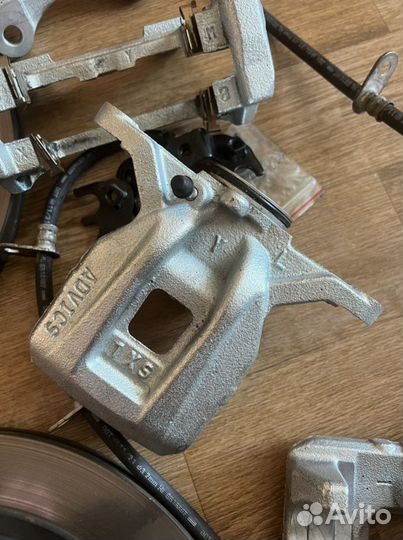 Lexus rx 300 2021 Новые задние тормоза