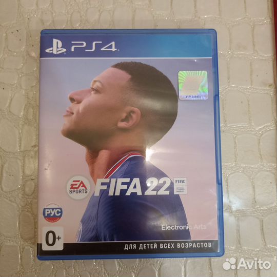 Диски на ps4 Fifa 22