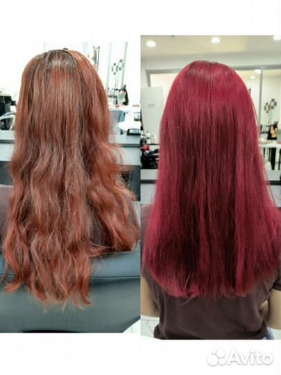 Стрижка, уходовые процедуры и окрашивание волос