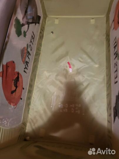 Детская кровать манеж parusok переносной