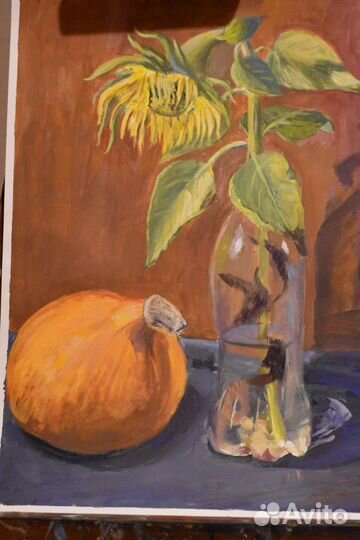 Картина темперой 40x50 см