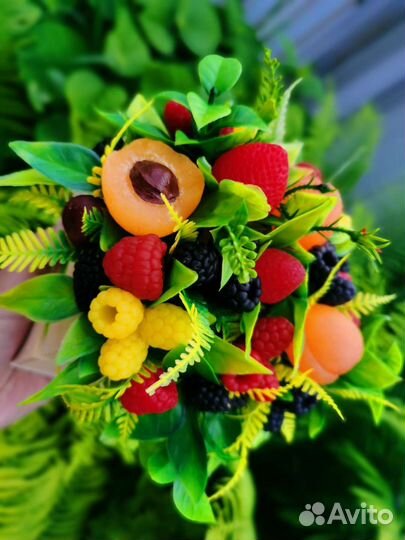 Мыльные фрукты букет