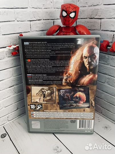 God of War Бог Войны Кратос Игра PS2 (Лиценз)