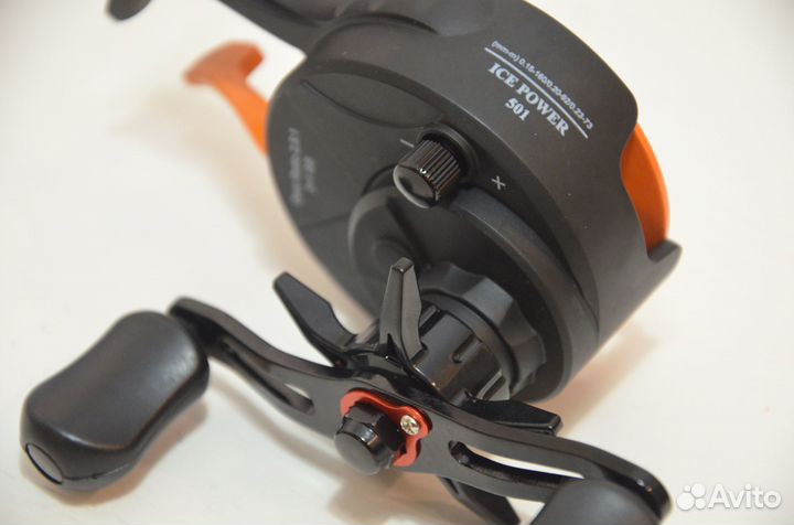 Катушка зимняя grfish ICE power 501 (L) и 500 (R)