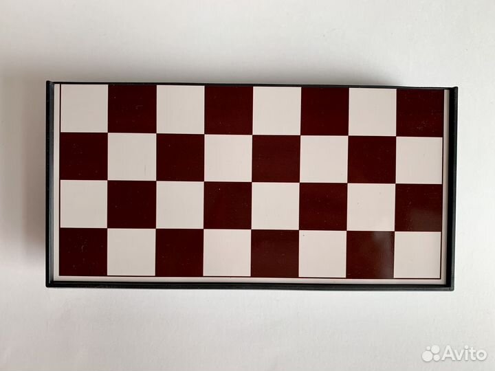 Шахматы+шашки магнитные набор новый дорожный