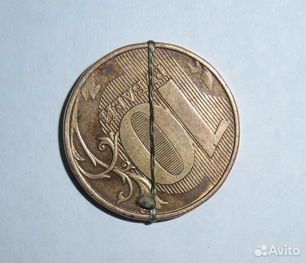 Монета с браком