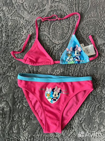 Купальники сланцы для девочки 5-6-7лет